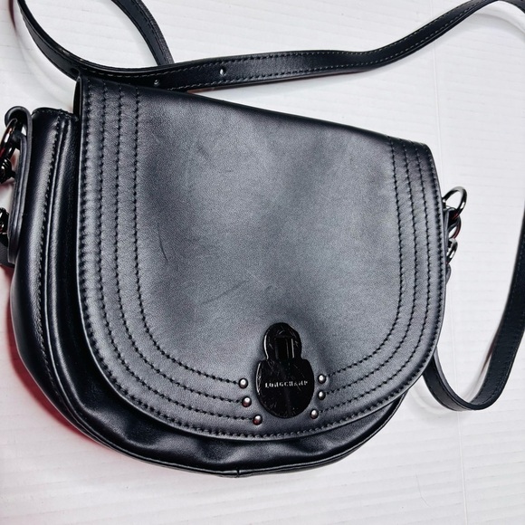 LONGCHAMP Leather Saddle Bag - Picture 4 of 11